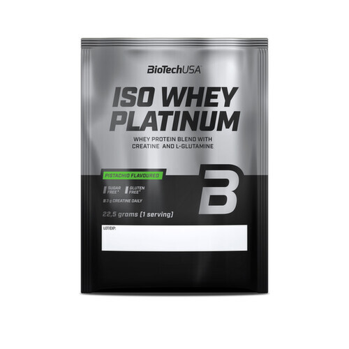 BioTech Iso Whey Platinum Pistácie 22,5 g