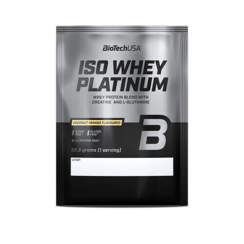BioTech Iso Whey Platinum Kokos Mango 22,5 g