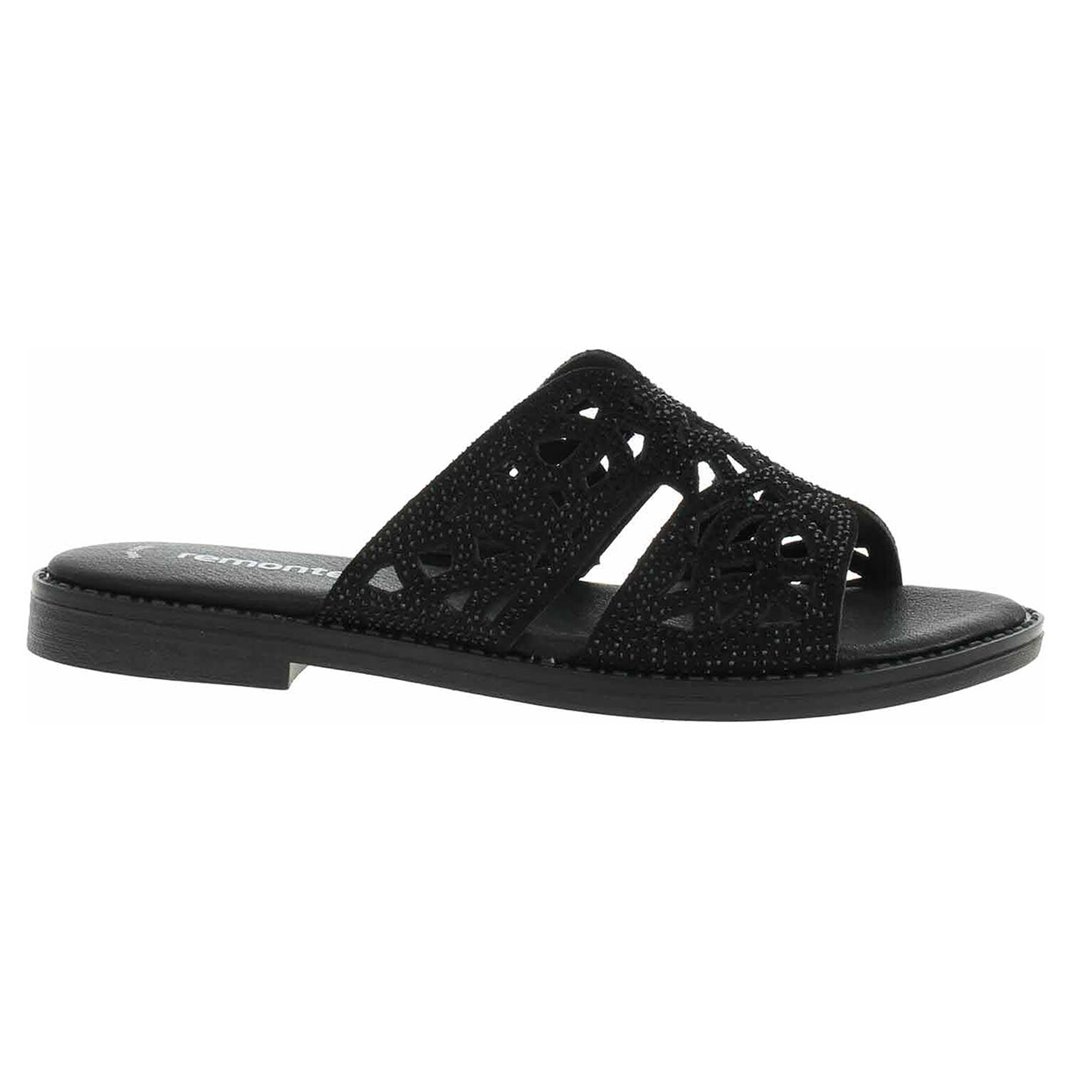 Ecco Dámské pantofle Remonte D3647-00 schwarz 23601341