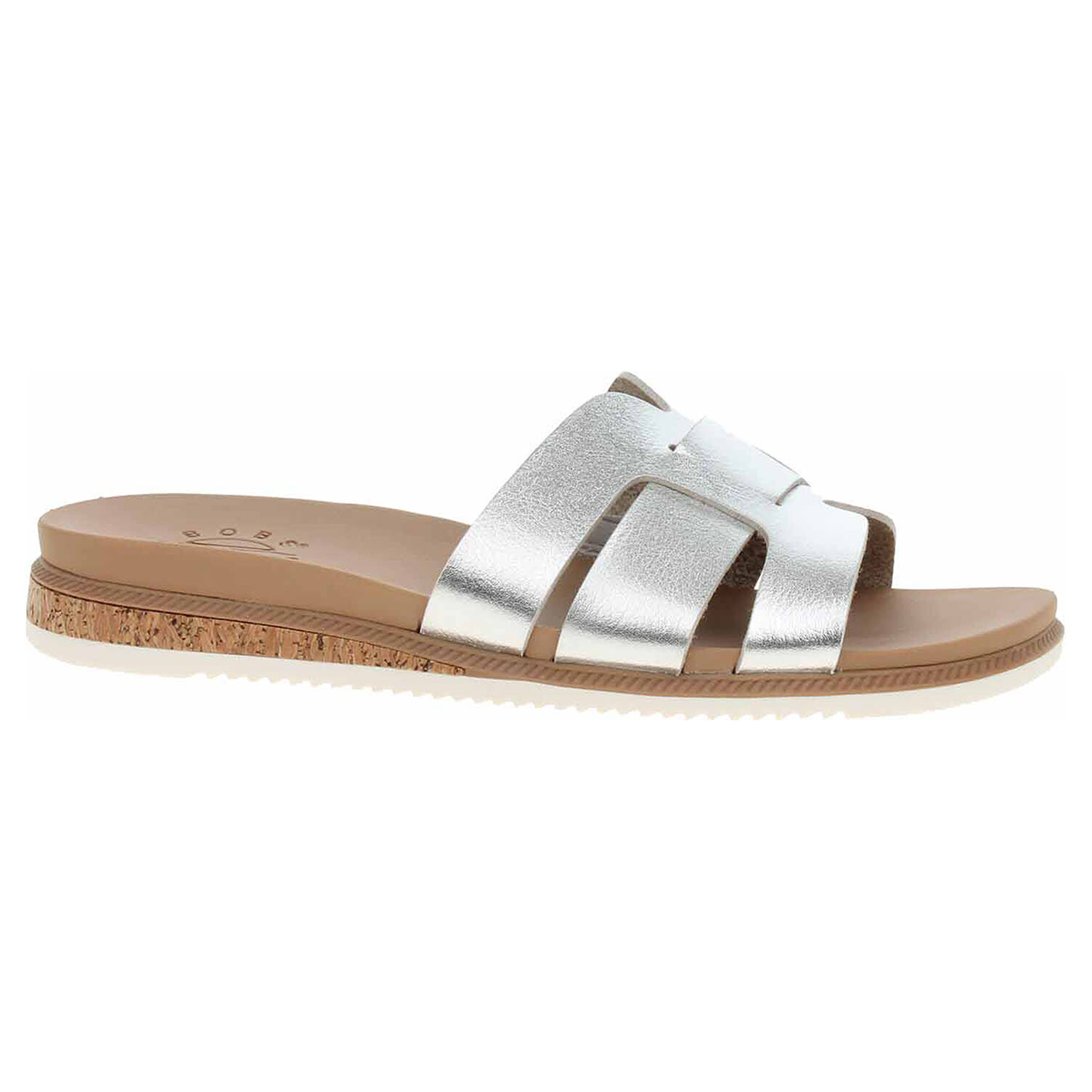 Ecco Skechers BOBS Desert Kiss Low - Peak Look silver 23601366