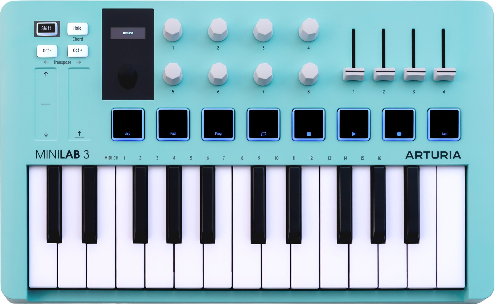 Arturia MiniLab mk3 Aquamarine
