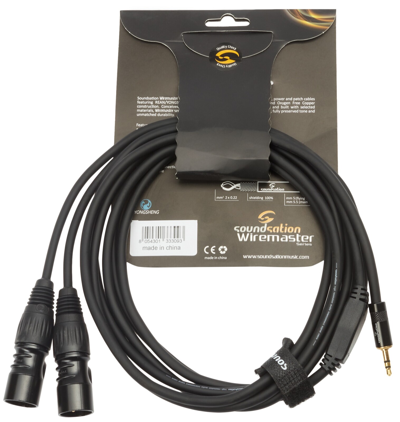 Soundsation WM-MJ2XLR30 (rozbalené)