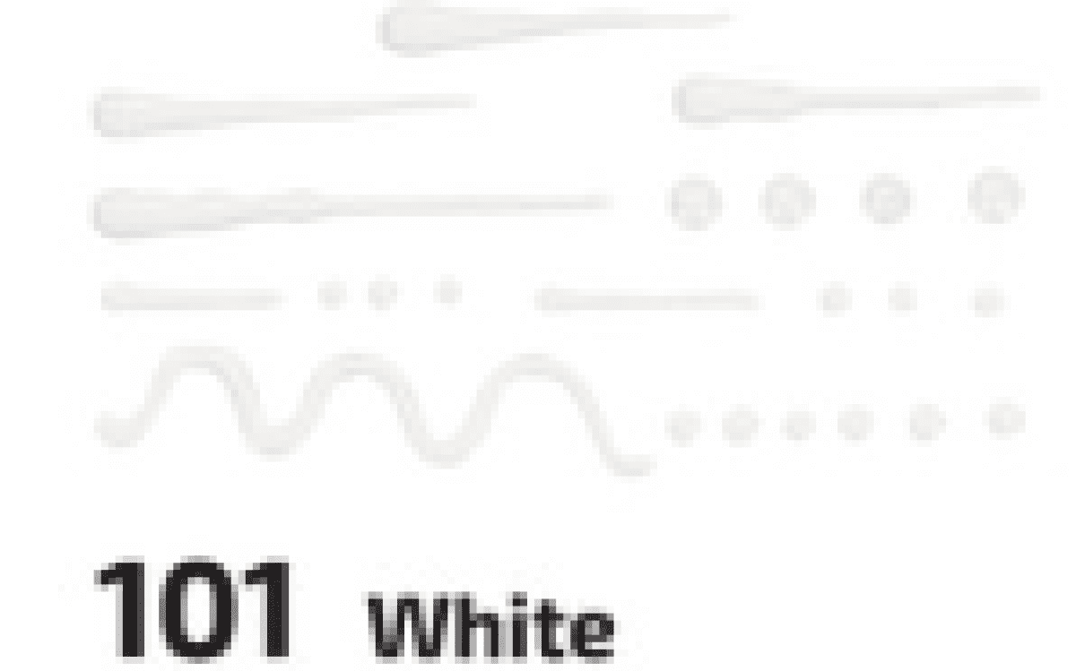 Univerzální kontura Rosa – 101 White