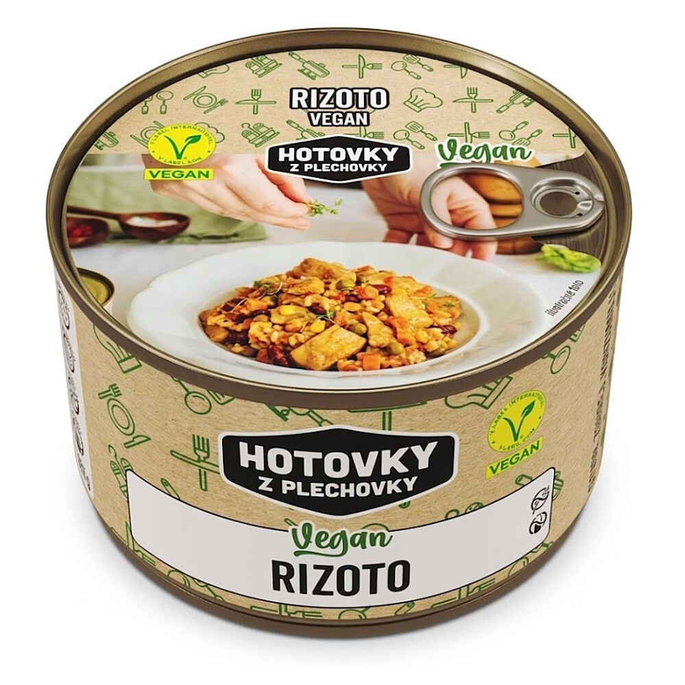 HOTOVKY Z PLECHOVKY Vegan rizoto 800 ml
