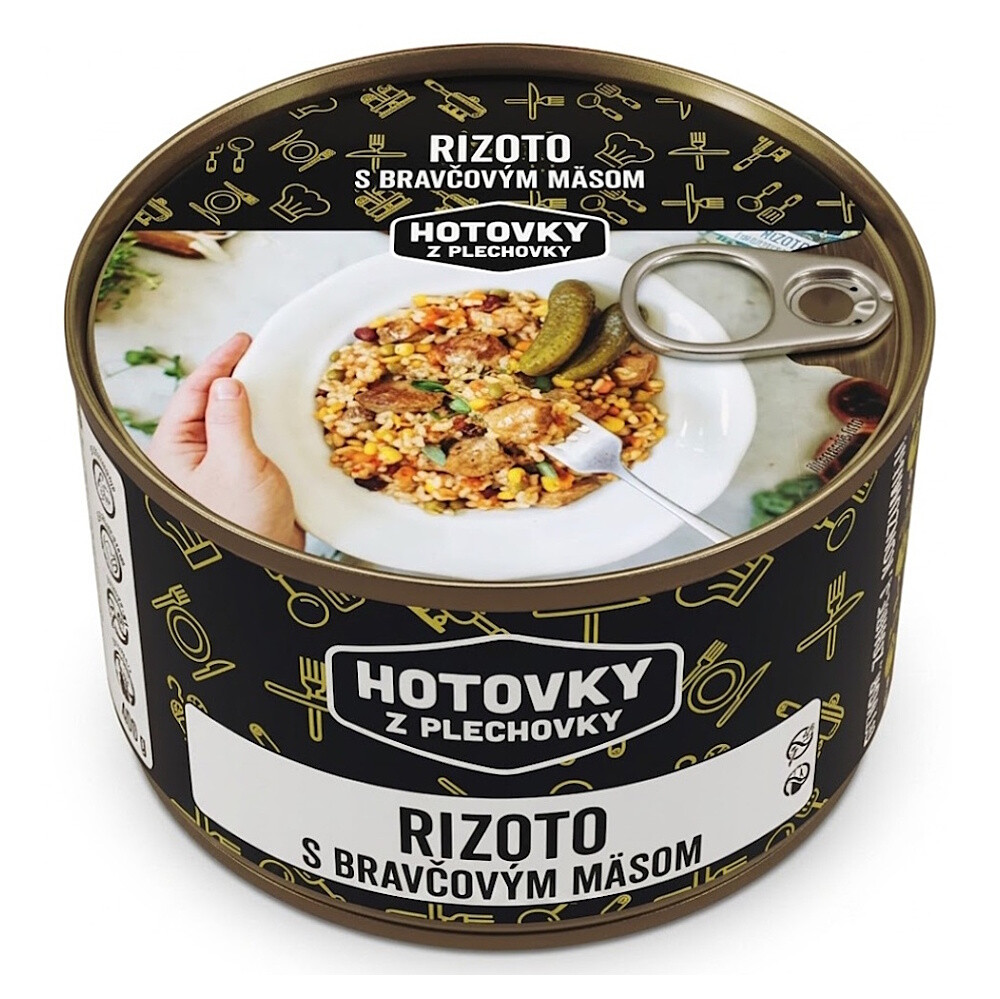 HOTOVKY Z PLECHOVKY Rizoto s vepřovým masem 800 ml