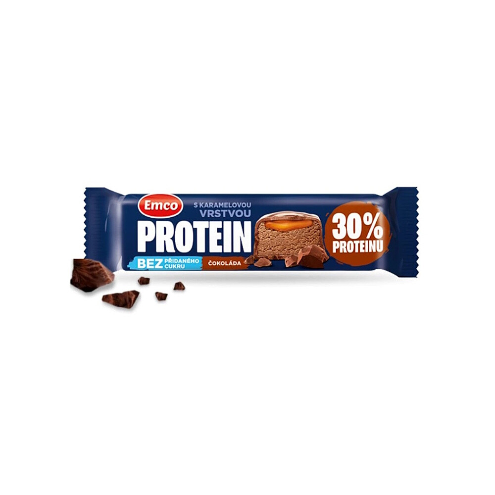 EMCO Proteinová tyčinka čoko karamel 45 g