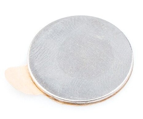 Magnet neodym válec samolepicí - 25x2mm