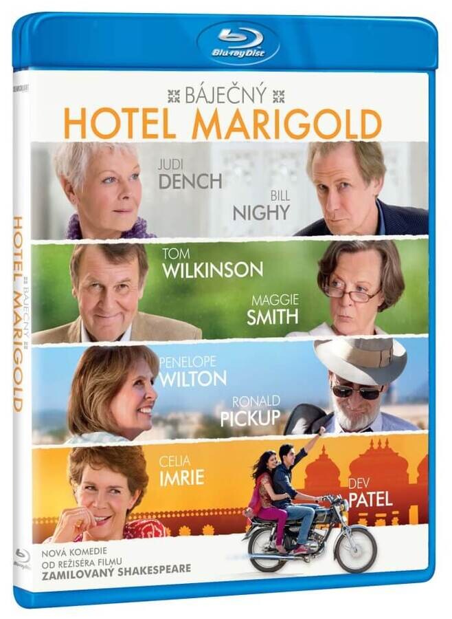 Báječný hotel Marigold (BLU-RAY)