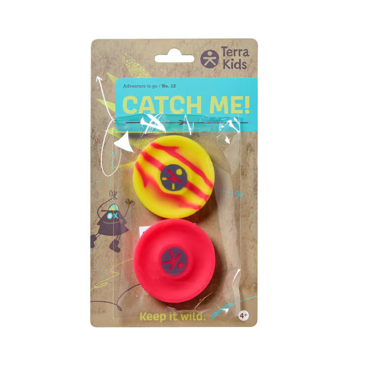 Terra Kids Adventure - Chyť mě! Silikonové disky 2ks - růžové