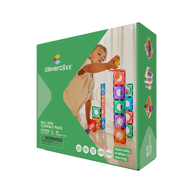 Cleverclixx – Kuličková dráha Compact Pack Intense – 60 ks