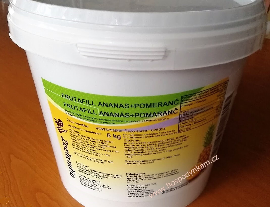 Frutafill ananas-pomeranč 6kg
