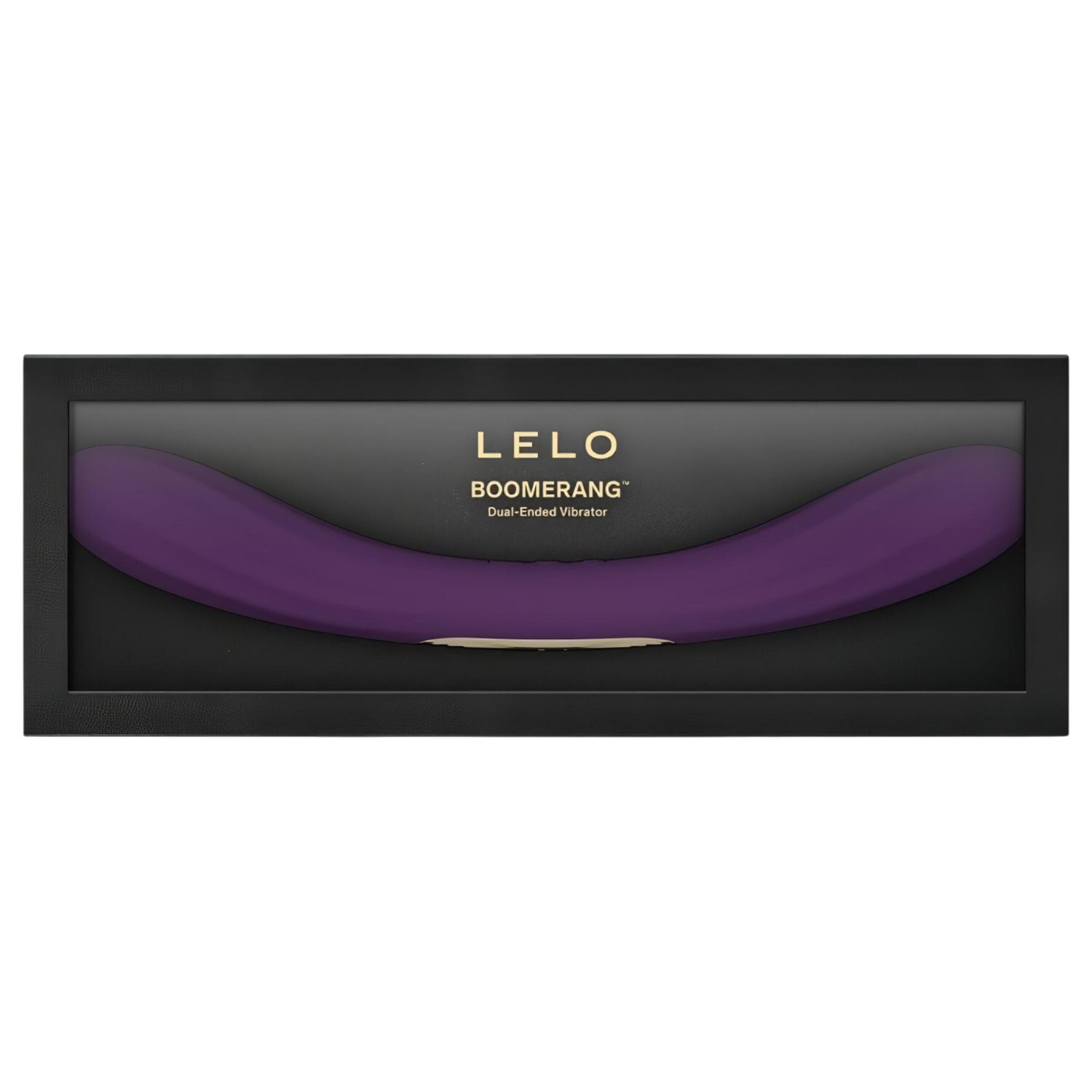 LELO Boomerang - oboustranný vibrátor (fialový)