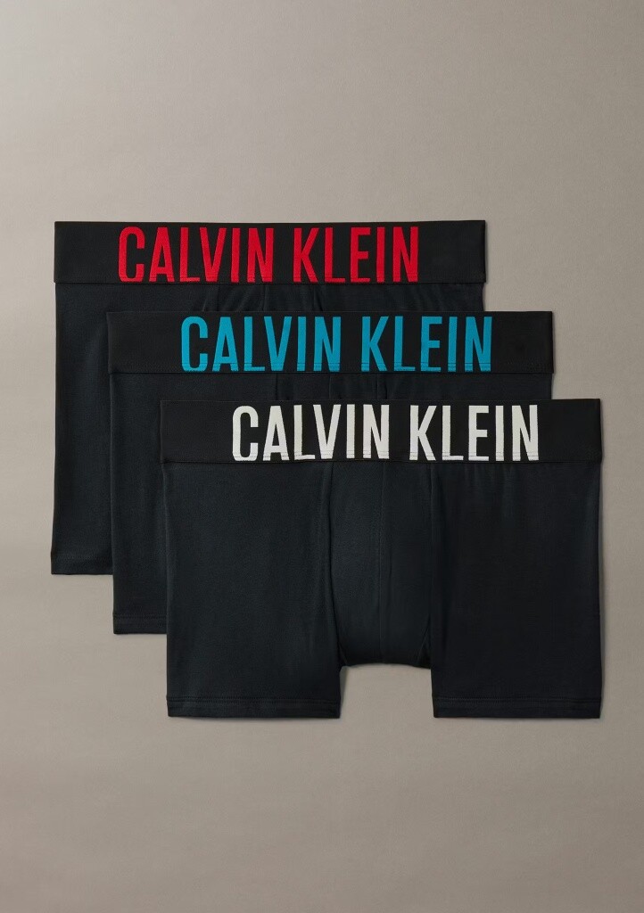 Pánské boxerky Calvin Klein NB3608 3YN 3PACK