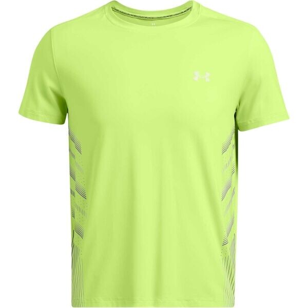Under Armour ISO-CHILL LASER HEAT Pánské tričko, světle zelená, velikost L