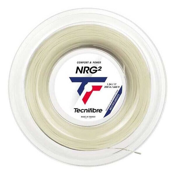 TECNIFIBRE NRG 1.24 MM Tenisový výplet, dummy, velikost