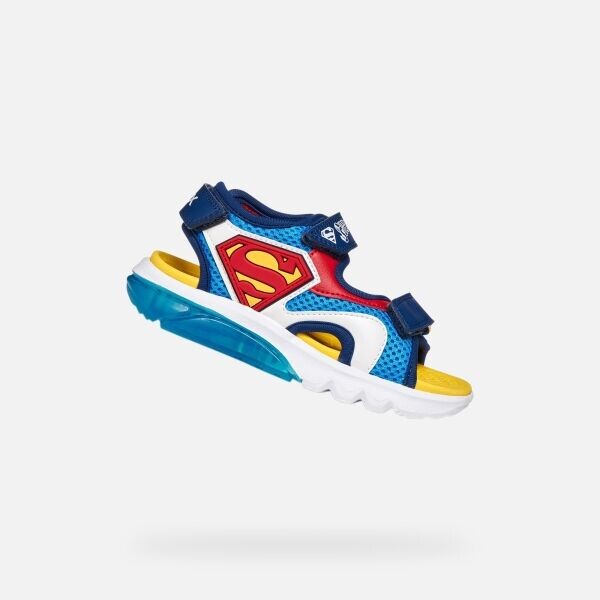 Geox J SANDAL CIBERDRON B Dětské sandály, modrá, velikost