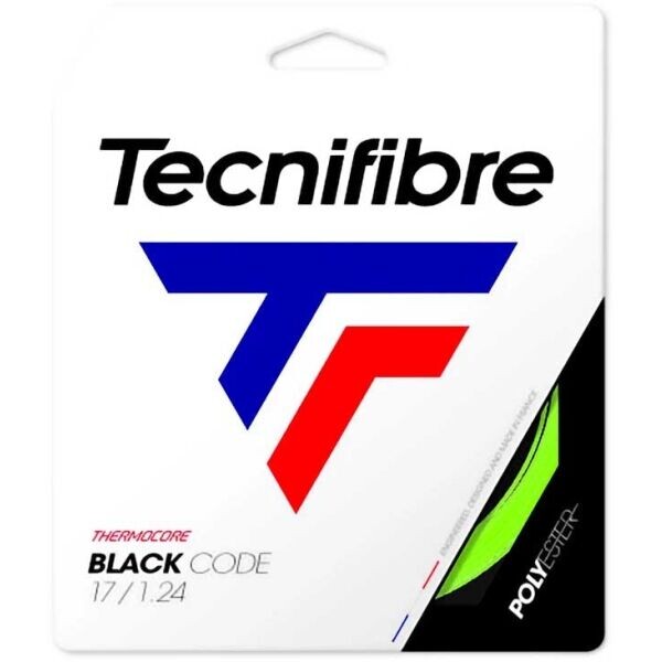TECNIFIBRE BLACK CODE 1.28 MM Tenisový výplet, bílá, velikost