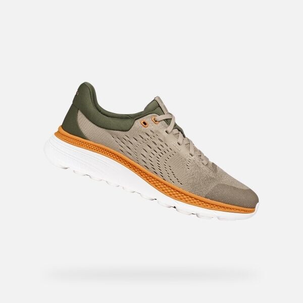 Geox U SPHERICA ACTIF X1 Pánská sportovní obuv, béžová, velikost