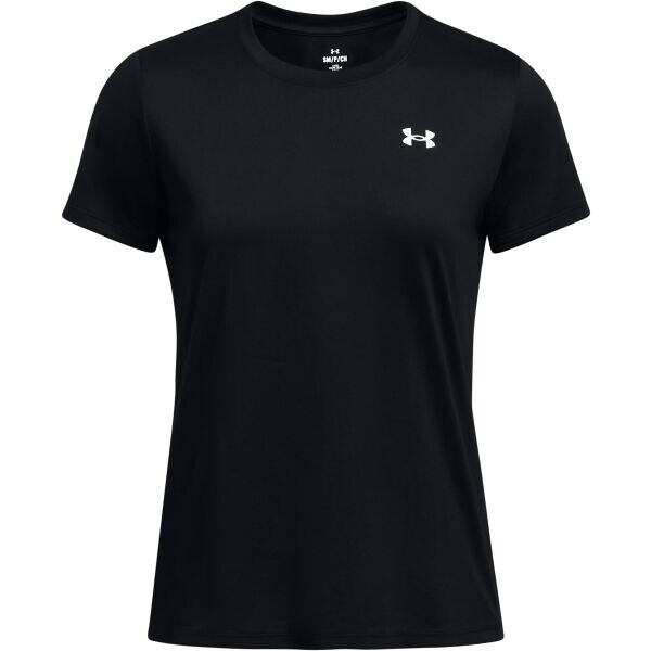 Under Armour TECH SSC SOLID Dámské sportovní tričko, černá, velikost L