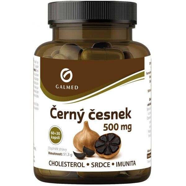GALMED ČERNÝ ČESNEK 500 MG CPS 60+30 Bylinný extrakt, , velikost