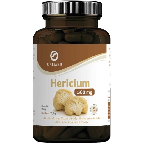 GALMED HERICIUM 500 MG CPS 90 Vitální houby, , velikost