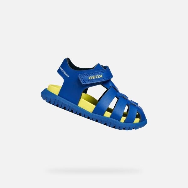 Geox B SANDAL FUSBETTO BOY Dětské sandály, modrá, velikost