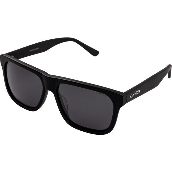 ONYXO MAJESTY Unisex sluneční brýle s polarizačními čočkami, černá, velikost