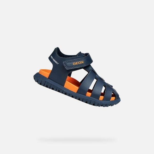 Geox B SANDAL FUSBETTO BOY Dětské sandály, tmavě modrá, velikost