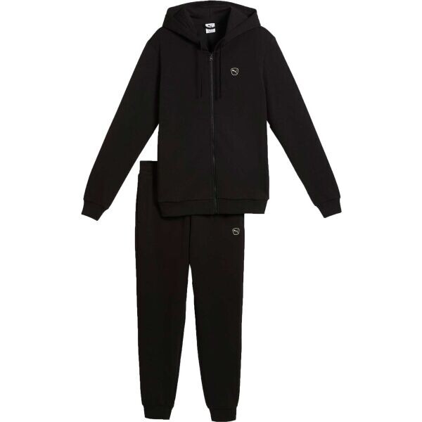 Puma ESSENTIALS ELEVATED SUIT Pánská tepláková souprava, černá, velikost