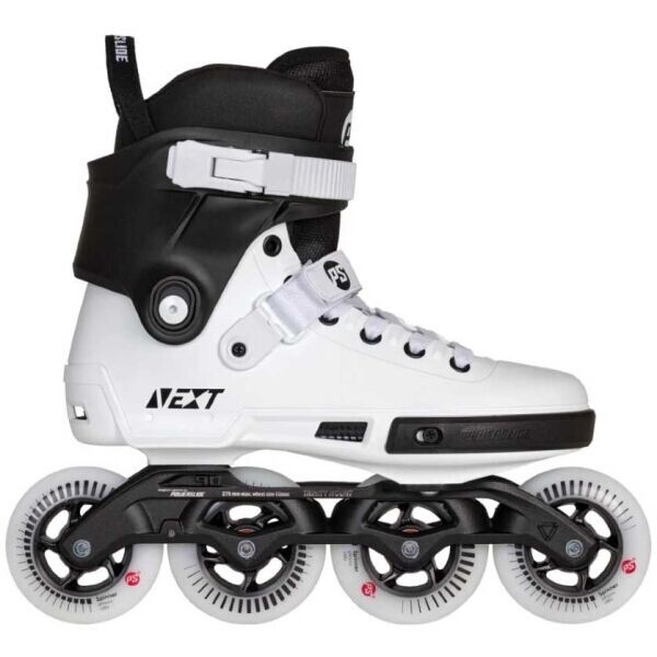 Powerslide KOLEČKOVÉ BRUSLE POWERSLIDE NEXT CORE BLACK 90 TRINITY 2024 Městské brusle, , velikost