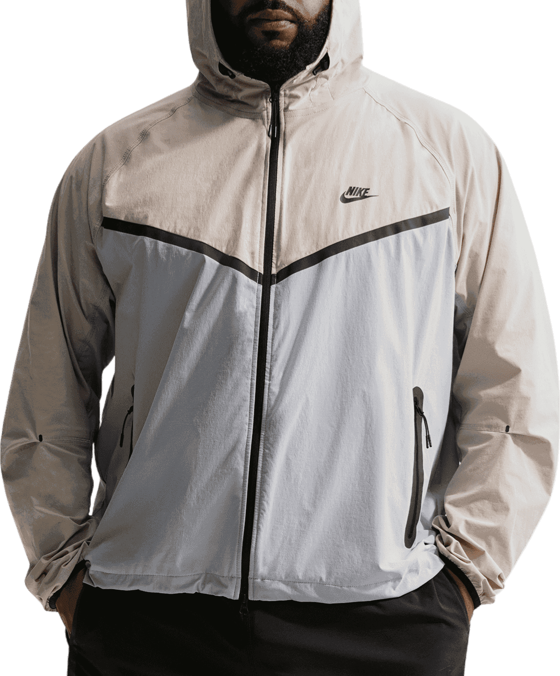 Bunda s kapucí Nike Tech Dri-FIT Woven Windrunner