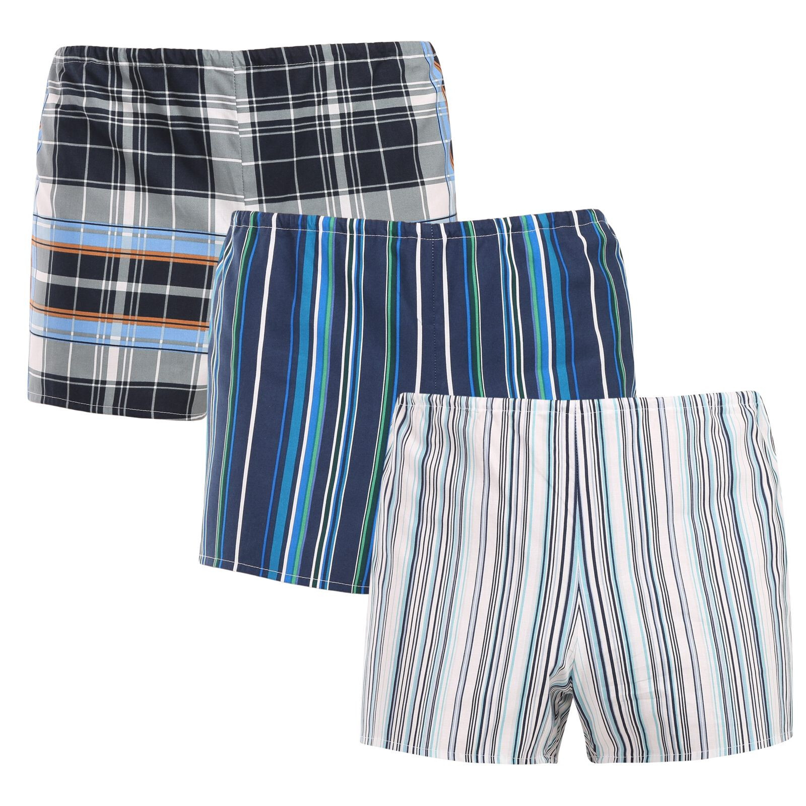 3PACK klasické pánské trenky Foltýn vícebarevné nadrozměr (KN838485) 6XL, trenýrky