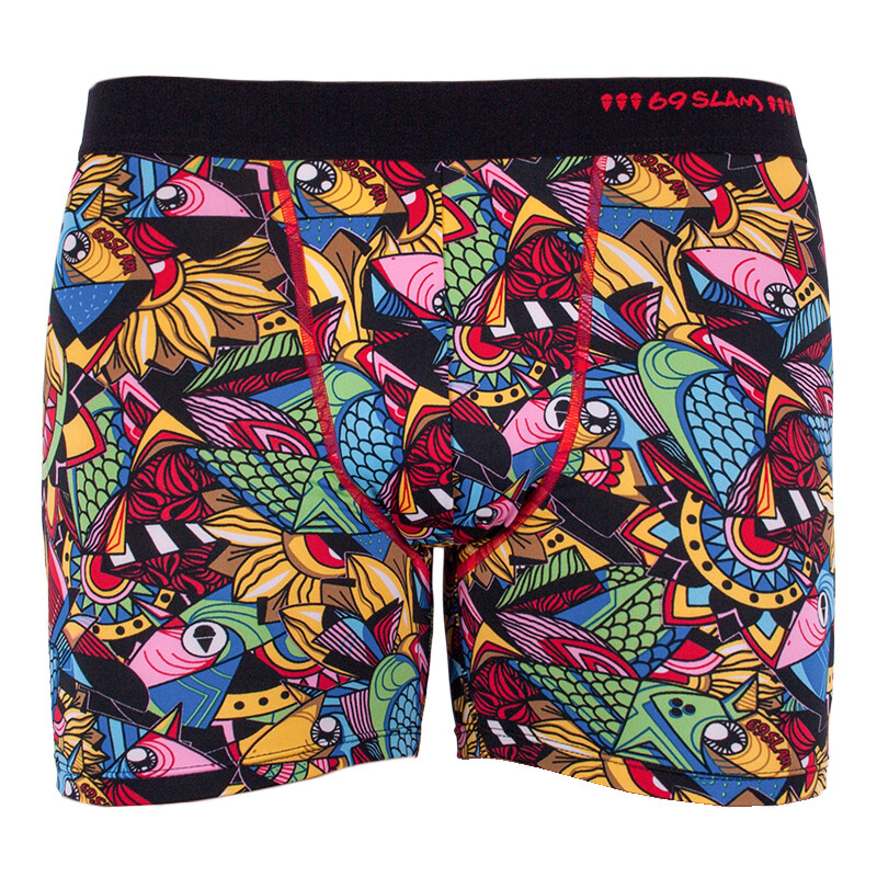 Pánské boxerky 69SLAM fit ikankan (MBYIKK-PO) S, trenky / trenýrky