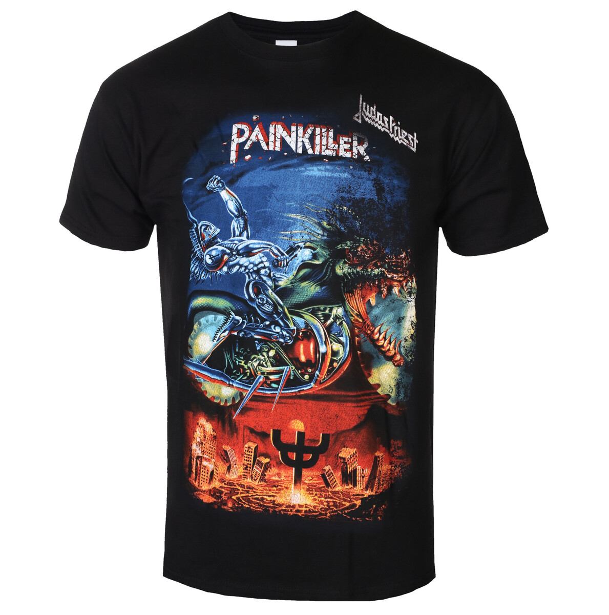 Tričko metal pánské Judas Priest - Painkiller - ROCK OFF - JPTEE06MB S