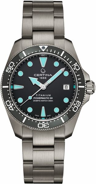Certina DS Action Diver Powermatic 80 Titanium C048.807.44.081.00