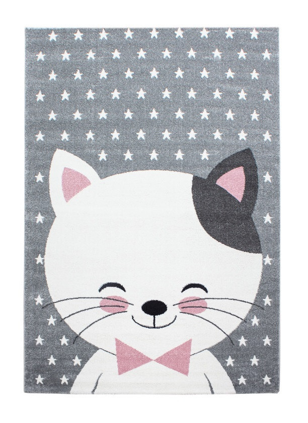 Dětský kusový koberec Kids 550 pink, 120x170, šedá, dětský pokoj, Ayyildiz