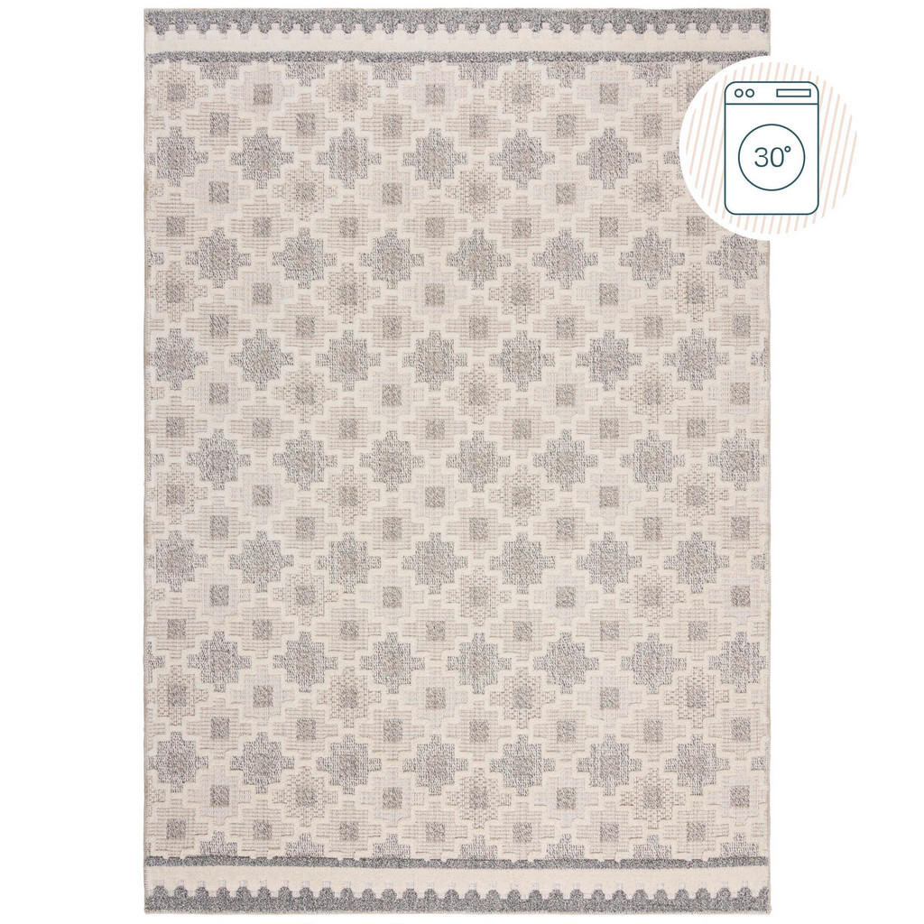Flair Rugs TKANÝ KOBEREC, 116/170 cm šedá