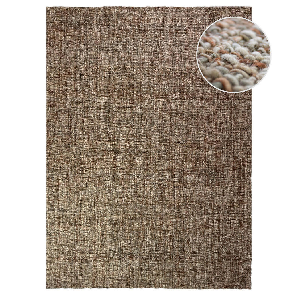 Flair Rugs VLNĚNÝ KOBEREC, 120/170 cm terracotta