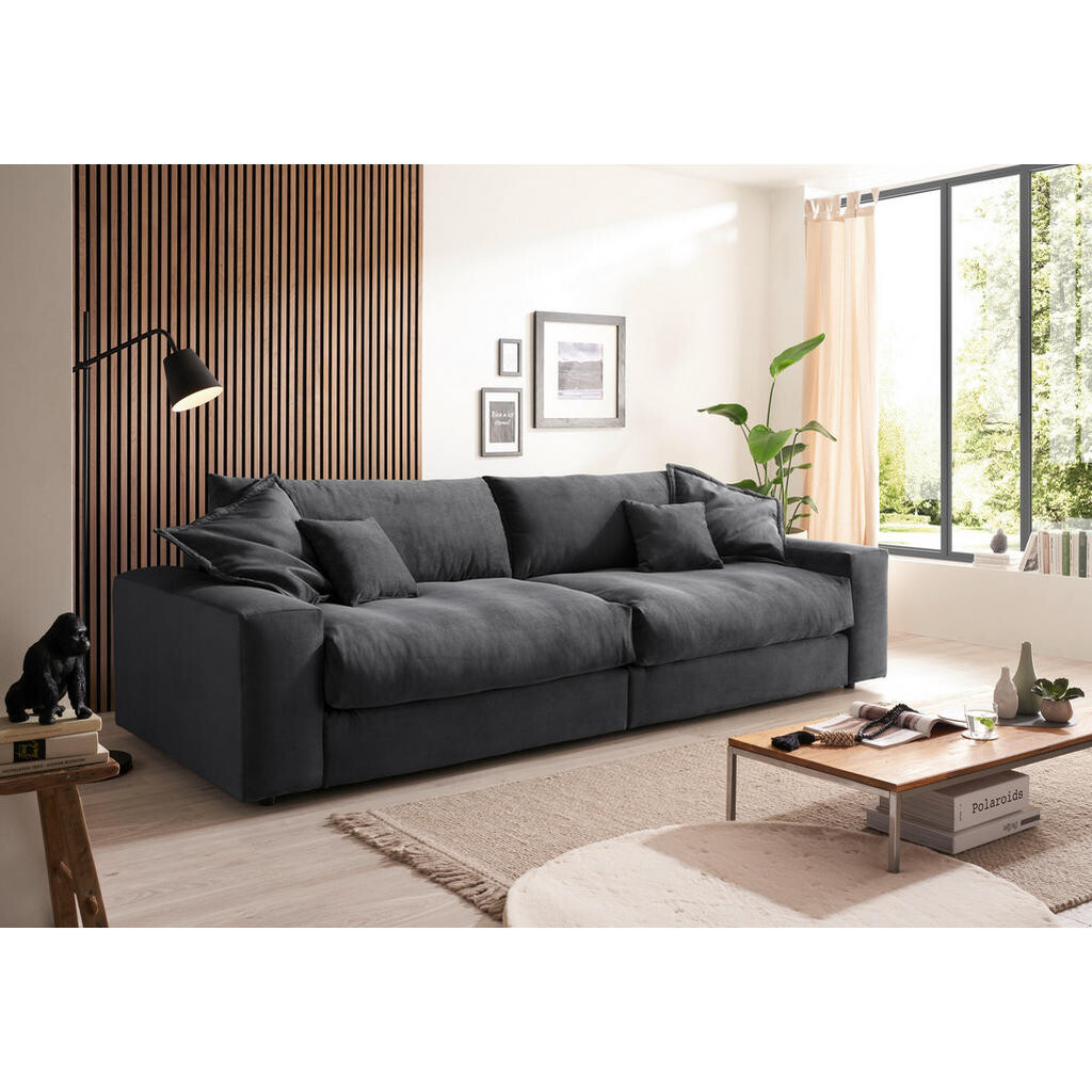 Livetastic TŘÍMÍSTNÁ POHOVKA, textil, antracitová