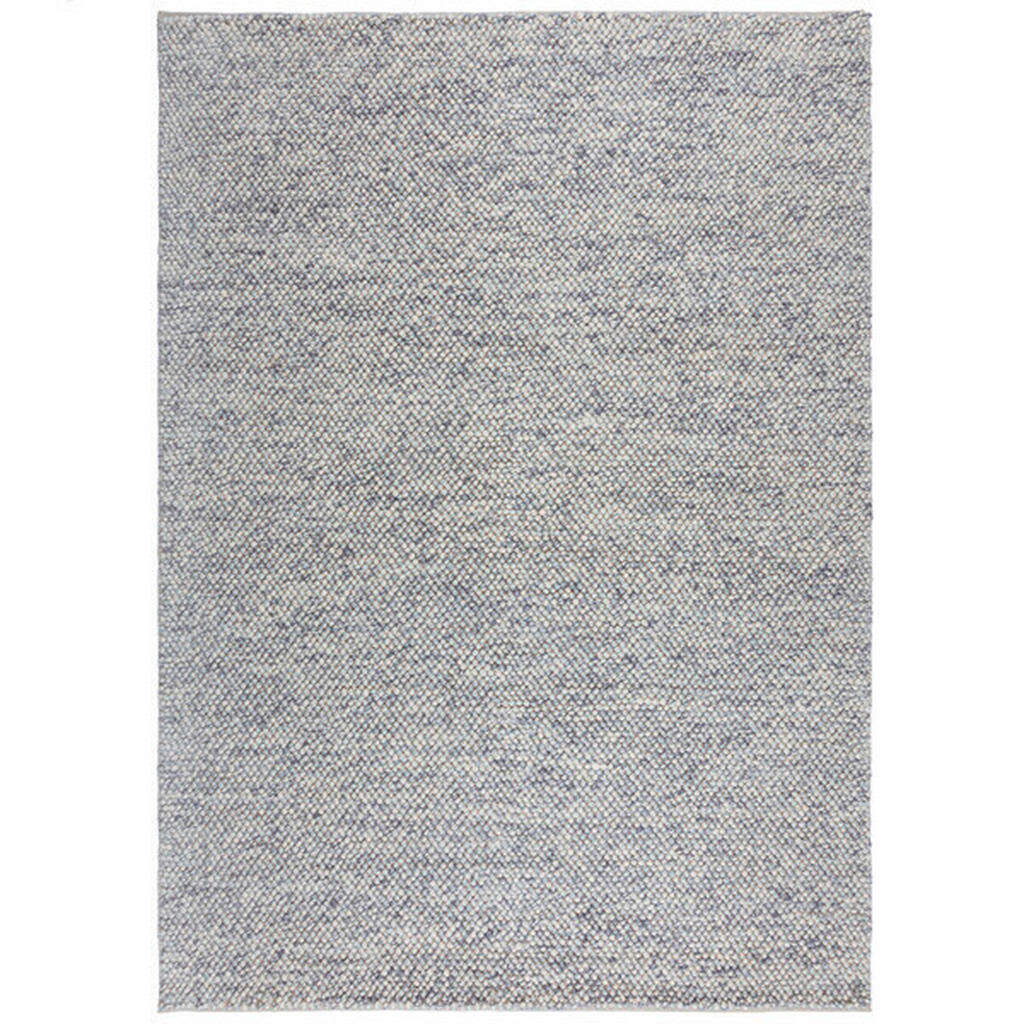 Flair Rugs RUČNĚ TKANÝ KOBEREC, 160/230 cm modrá, krémová