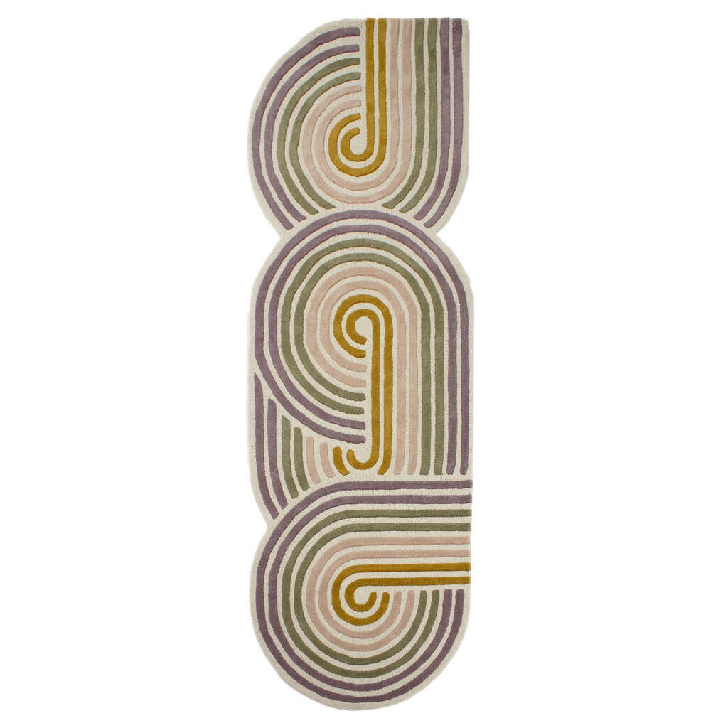 Flair Rugs BĚHOUN, 80/300 cm, zelená