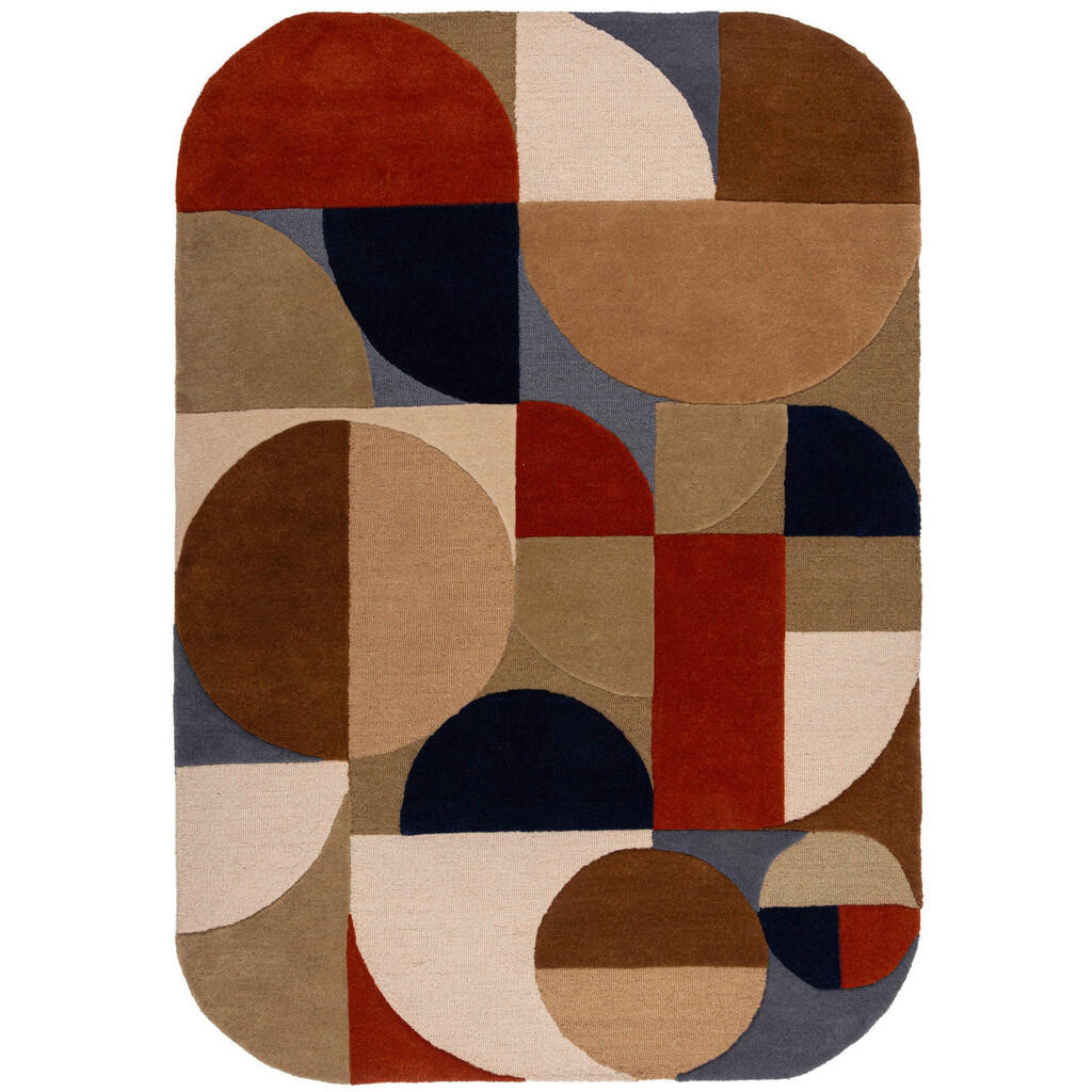 Flair Rugs VLNĚNÝ KOBEREC, 120/170 cm světle hnědá