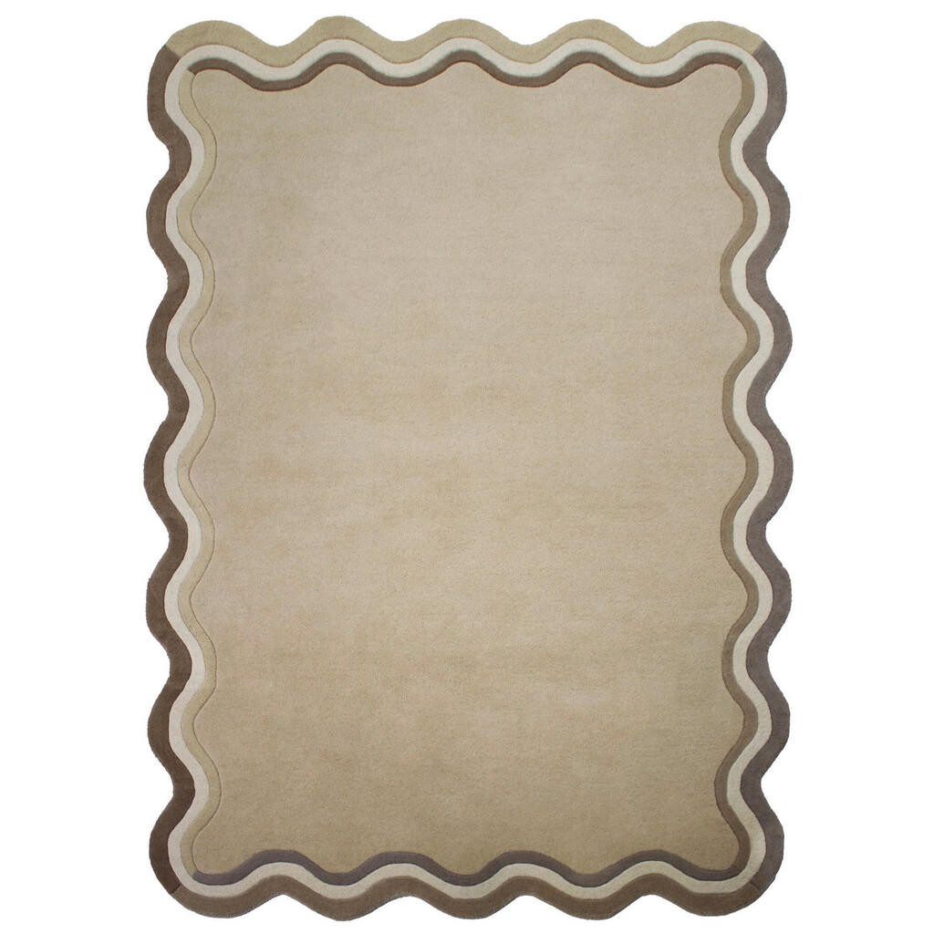 Flair Rugs VLNĚNÝ KOBEREC, 120/170 cm přírodní barvy