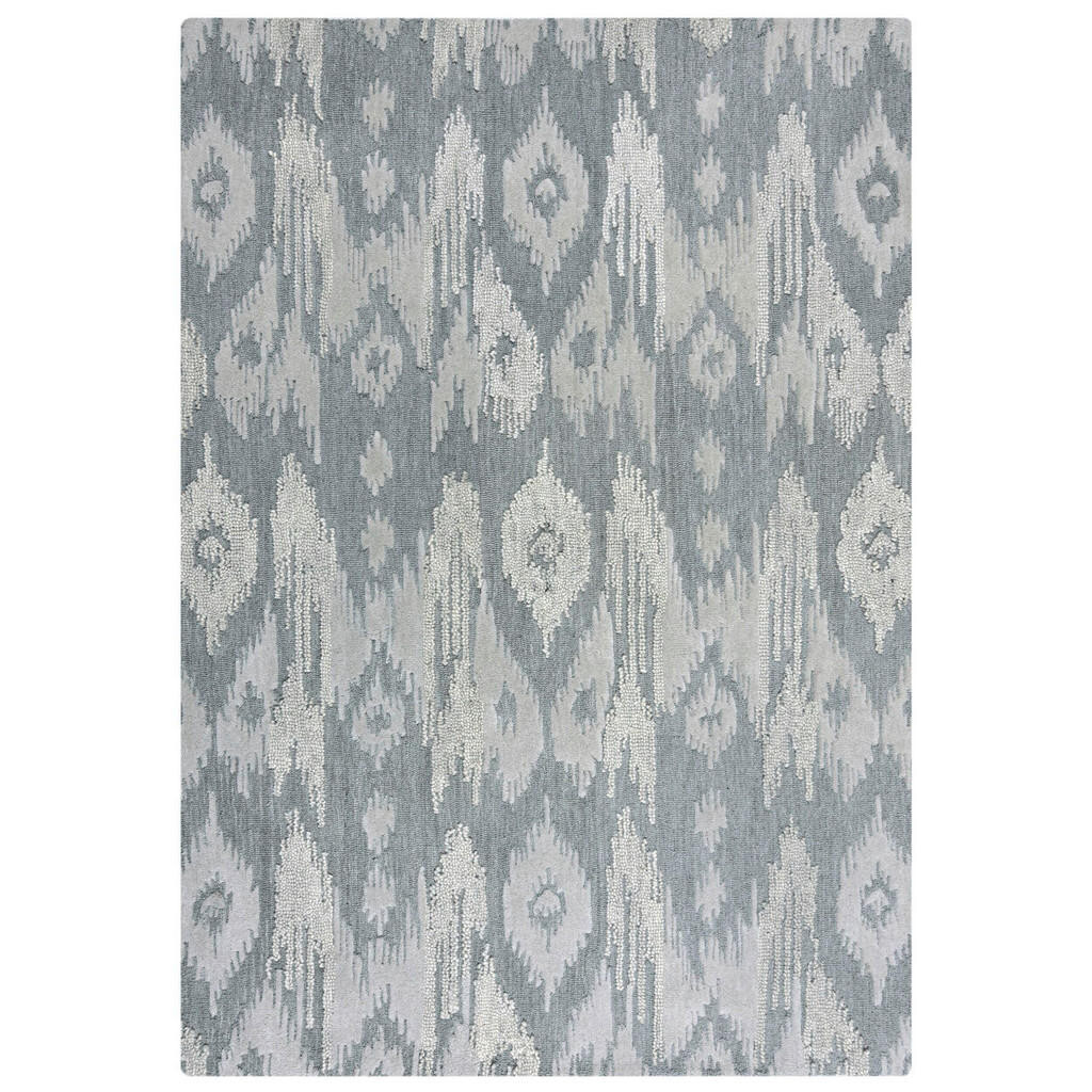 Flair Rugs VLNĚNÝ KOBEREC, 200/290 cm modrá