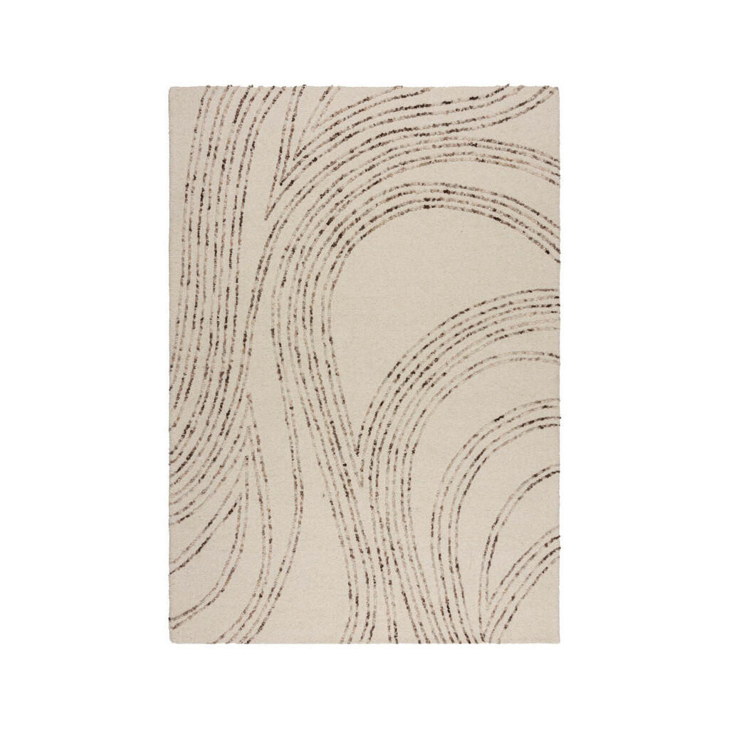 Flair Rugs VLNĚNÝ KOBEREC, 120/170 cm hnědá, přírodní barvy