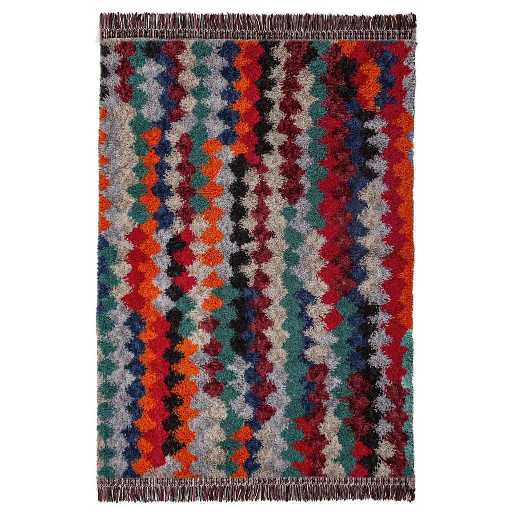 Flair Rugs KOBEREC S VYSOKÝM VLASEM, 133/190 cm vícebarevná