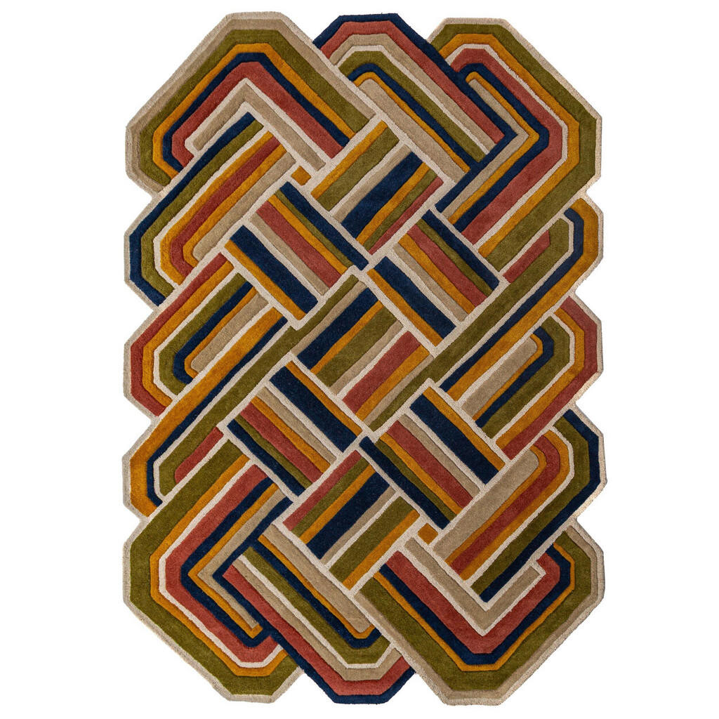 Flair Rugs VLNĚNÝ KOBEREC, 140/200 cm terracotta
