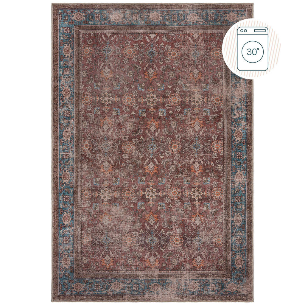 Flair Rugs TKANÝ KOBEREC, 115/170 cm červená