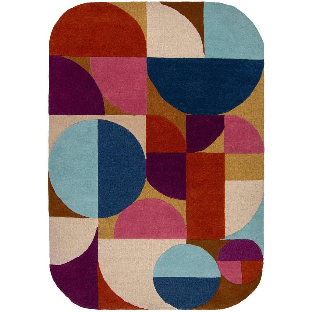 Flair Rugs VLNĚNÝ KOBEREC, 120/170 cm růžová
