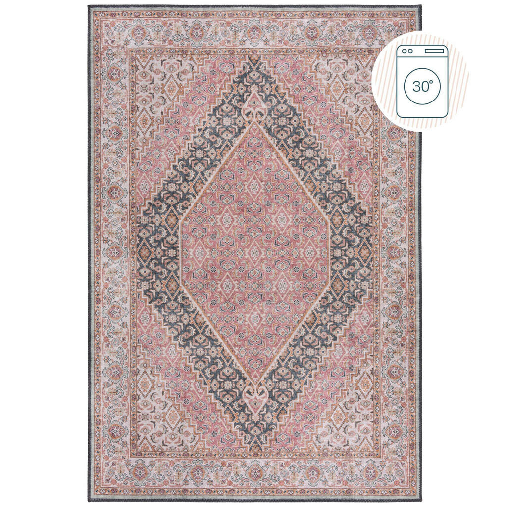 Flair Rugs TKANÝ KOBEREC, 115/170 cm růžová